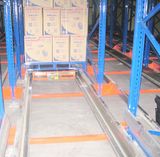 Semi-Automated Shuttle Pallet Racking