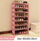 Shoe Cabinet Shoes Racks Storage Large Capacity Home Furniture DIY Simple Portable Shoe Rack (FS-06M)