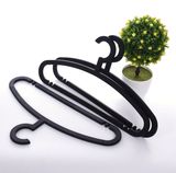 Thin PP Material Black Suit Hanger Garment Plastic Hanger