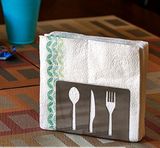 Galvanized Sheet Paper Napkin Holder