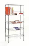 Modern Chrome Slanted Display Book Storage Shelf (CJ-B1119)
