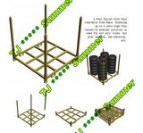 Pallet Tire Rack