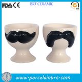 Christams Gift Breakfaset Tableware Moustache Design Chicken Egg Cup/Holder