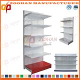 Customized Supermarket Hypermarket Iron Wall Display Shelving Shelf (Zhs571)
