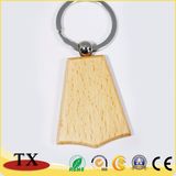 Best Gift DIY Blank Wooden Key Chain Wood Keychains
