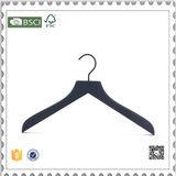 Custom Wooden Shirt Hangers for Men Wooden Pants Hanger with Clips