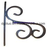 Alloy Die Casting for Scroll Double Rod Bracket with LED Cups