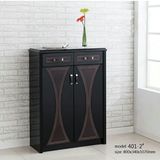 Corner Luxury Wood Shoe Cabinet Living Room Hallway Furniture