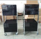 Grey Acrylic Box---Metal Structure Stand for Pillow/Accessories