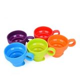 Food Grade Portable Creative Silicone Folding Cup