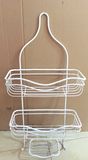 New Design Chrome Plated Metal Hanging Bathroom Shower Rack