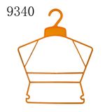 Import Hot Sale Market Plastic Baby Clothes Frame Hangers