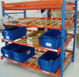 Slide Carton Flow-Through Rack for Dynamic Storage