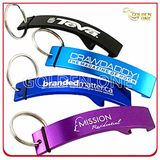 Promotion Colorful Aluminium Engraving Bottle Opener Keyring