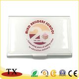 Aluminum Alloy Name Card Holder Cardcase with Epoxy Logo
