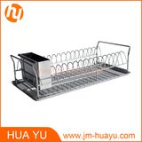 Stainless Steel Dish Drainer Drying Rack with Removable Tray
