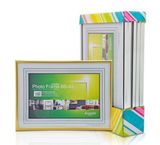 Big Size Golden and Silver Color Plastic Picture Frame E1008