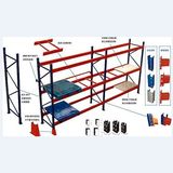 Adjustable Industrial Warehouse Storage Rack Heavy Duty Pallet Rack