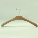 Yeelin Luxury Wooden Hanger Golden Finish Hook