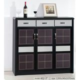 Living Room Wood Large Corner Shoe Stand Storage Cabinet