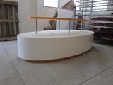 Two-Level Oval Promotional Table