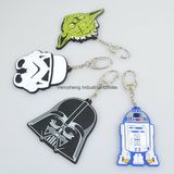 Factory Direct Cheap 3D Cartoon Rubber Key Chain for Gifts