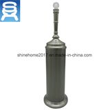 Nikel Plated Toilet Brush Holder for Bathroom Accessories