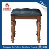 Wooden Shoe Rack with Leather for Home (G310C)