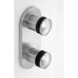 Oblong Glass Wall Holder