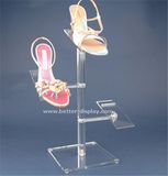 Wholesale Acrylic Shoe Store Display Racks