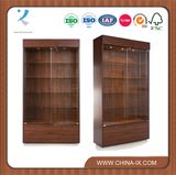 Wall Display Case with Solid Back Panel