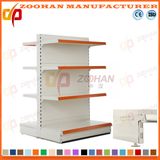 New Customized Steel Flat Back Double Side Supermarket Shelving (Zhs498)