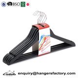 Audited Supplier Lindon Black Wooden Hangers for Sale