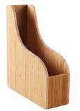 Bamboo File Rack Document Magazine Rack Organizer File Folder