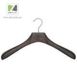 Vintage Black Wooden Coat Hanger
