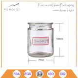 Glass Jar for Decoration and Candle Holder Purpose