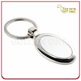 Hot Sale Oval Shape Blank Metal Key Tag