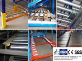 Medium or Heavy Duty Flow Through Shelf for Warehouse Storage