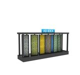 Mosaic Floor Ceramic Tile Display Stand for Ceramic Roof Tile