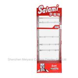 Floor Standing Can Be Assembled Food Linked Shelf Supermarket Hooks Snack Display Rack