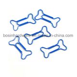Blue Bone Shape Paper Clip