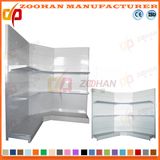 Manufactured Customized Steel Supermarket Shop Corner Wall Shelving (Zhs596)