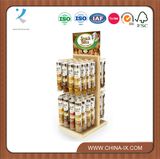 Floor Standing Retail Store Snack Food Display Shelf
