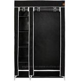 Modern Simple Wardrobe Household Fabric Folding Cloth Ward Storage Assembly King Size Reinforcement Combination Simple Wardrobe (FW-55)