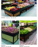 Vegetable and Fruit Display Stand Shelf for Supermarket