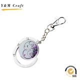 Promotional Gifts Metal Pinting Epoxy Folding Purse Bag Hanger