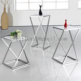 Fashion Style Stainless Steel Decorative Shelf Display Shelf for Flower Plant Sculpture