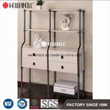 2017 New Design Adjustable Multifunction Steel-Wooden Furniture Shelving Rack
