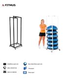 Fitness Gym Accessories Yoga Ball Balance Ball Storage Rack