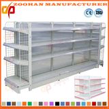 Durable Single Sided Gondola Supermarket Shelving with End Shelf (ZHS29)